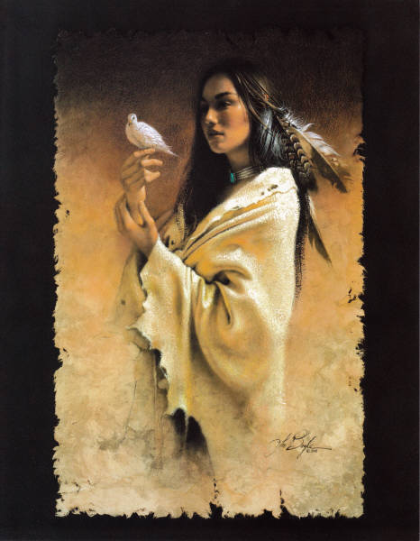 PEACE by Lee Bogle - Leanin' Tree Collectors' Card ECL49013