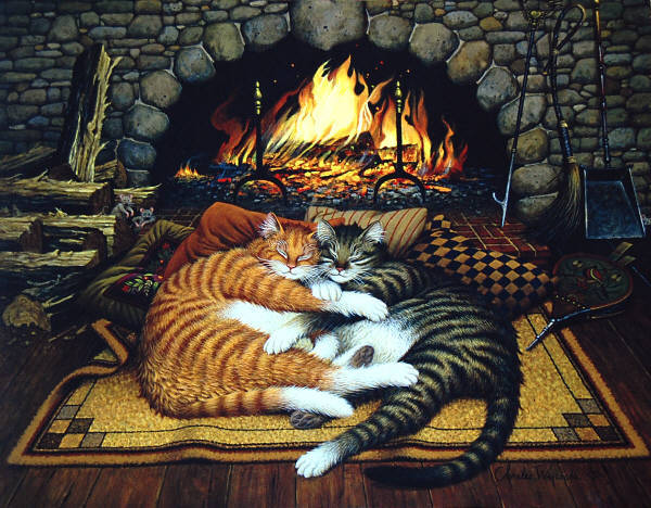 Leanin' Tree Collectors' Card LVL22617 ALL BURNED OUT by Charles Wysocki