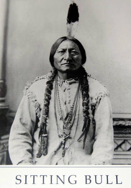16 x 20 Poster Sitting Bull. Photo credit: Colorado Historical Society.
