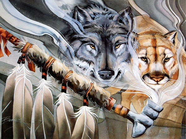 FIRE, SOUTH by Jody Bergsma - Leanin' Tree Collectors' Card BDL22602