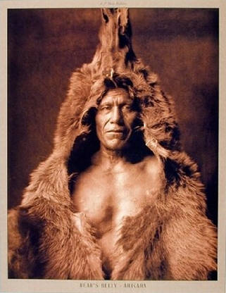 16 x 20 Poster Bear's Belly - Arikara.