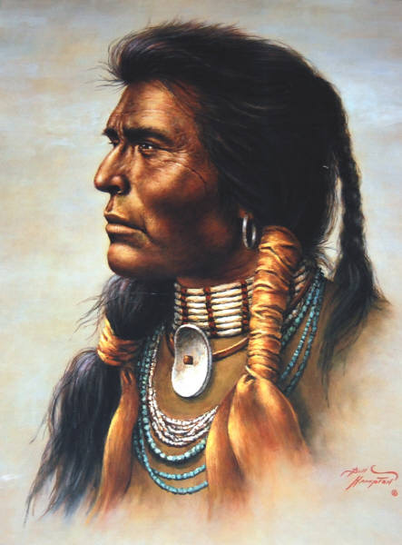 Leanin' Tree 16 x 20 Poster Cheyenne Warman. Art by Bill Hampton.