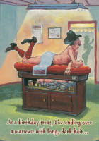Leanin' Tree Greeting Card BDT19853 by Mike Scove