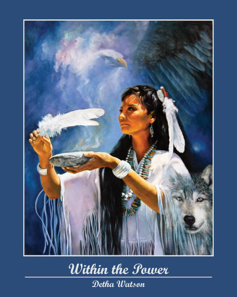 Leanin' Tree 16 x 20 Poster SKP859 Within the Power by Detha Watson.