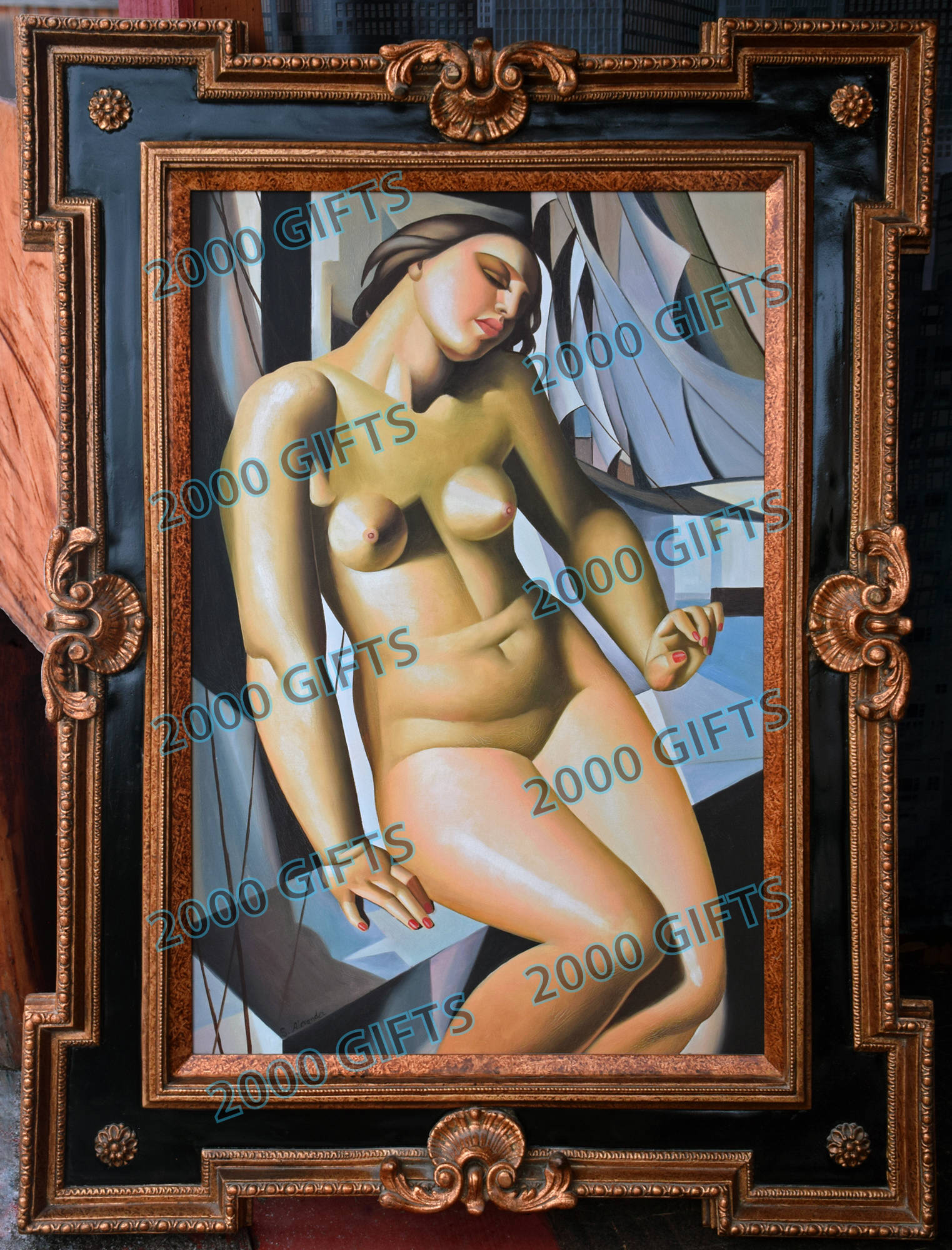 S. Alexander. Nude portrait