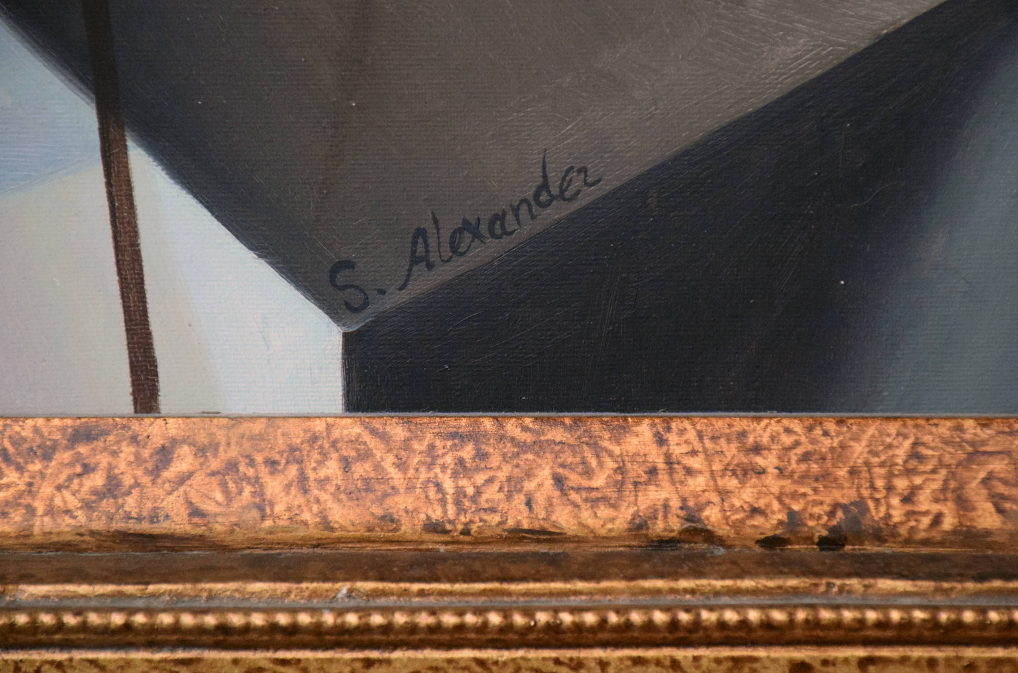 S. Alexander. Nude portrait